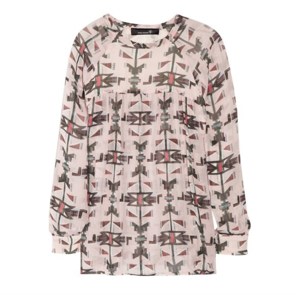 Isabel Marant Tops - Isabel Marant Jake Navajo Silk Tunic Dress